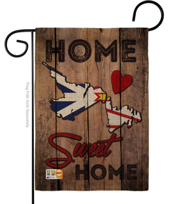 Canada Provinces Newfoundland and Labrador Home Sweet Home - Canada Provinces Flags of the World Vertical Impressions Decorative Flags HG191182 Made In USA - Image 8