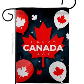 Canada Day Balloon - Canada Provinces Flags of the World Vertical Impressions Decorative Flags HG192634 Made In USA