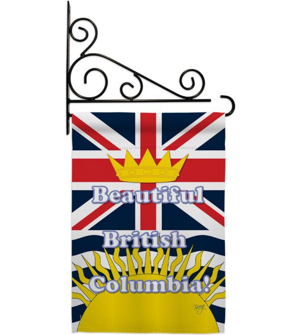 British Columbia - Canada Provinces Flags of the World Vertical Impressions Decorative Flags HG108164 Made In USA - Image 11