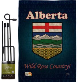 Garden Flag Canada Provinces GS108166 B