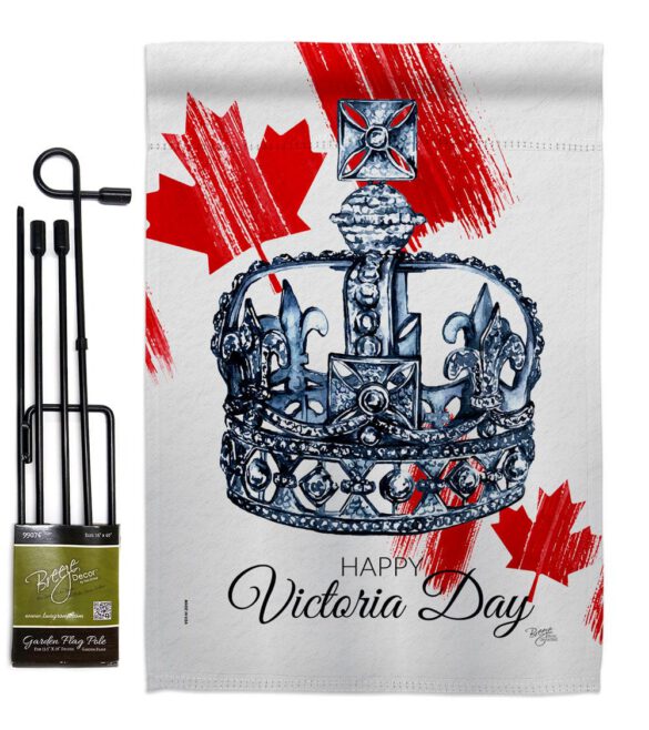 Celebration of the Queen - Canada Provinces Flags of the World Vertical Impressions Decorative Flags HG108644 Made In USA - Image 4