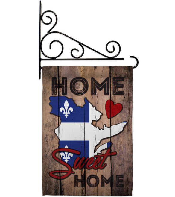 Canada Provinces Quebec Home Sweet Home - Canada Provinces Flags of the World Vertical Impressions Decorative Flags HG191173 Made In USA - Image 11