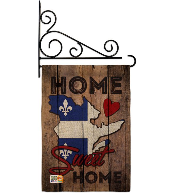 Canada Provinces Quebec Home Sweet Home - Canada Provinces Flags of the World Vertical Impressions Decorative Flags HG191173 Made In USA - Image 12