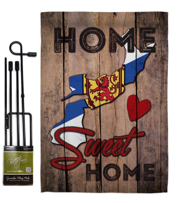 Canada Provinces Nova Scotia Home Sweet Home - Canada Provinces Flags of the World Vertical Impressions Decorative Flags HG191174 Made In USA - Image 4