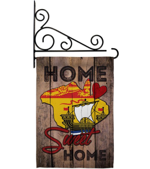 Canada Provinces New Brunswick Home Sweet Home - Canada Provinces Flags of the World Vertical Impressions Decorative Flags HG191175 Made In USA - Image 11