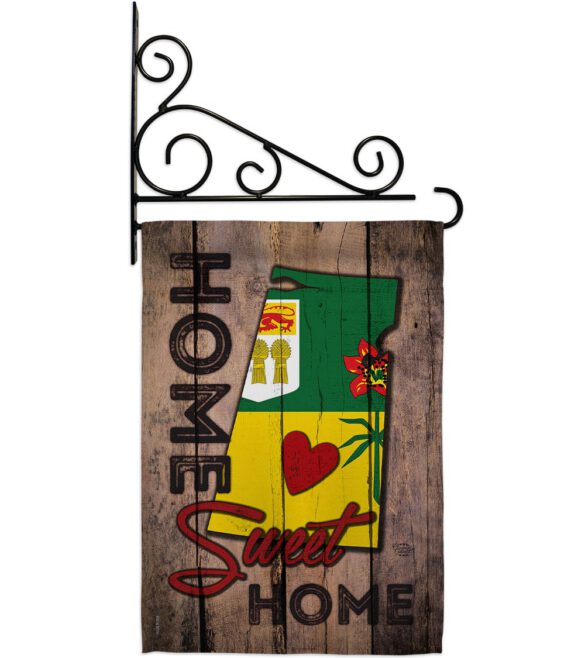 Canada Provinces Saskatchewan Home Sweet Home - Canada Provinces Flags of the World Vertical Impressions Decorative Flags HG191184 Made In USA - Image 11
