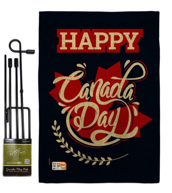 Happy Anniversary Canada - Canada Provinces Flags of the World Vertical Impressions Decorative Flags HG192251 Made In USA - Image 12
