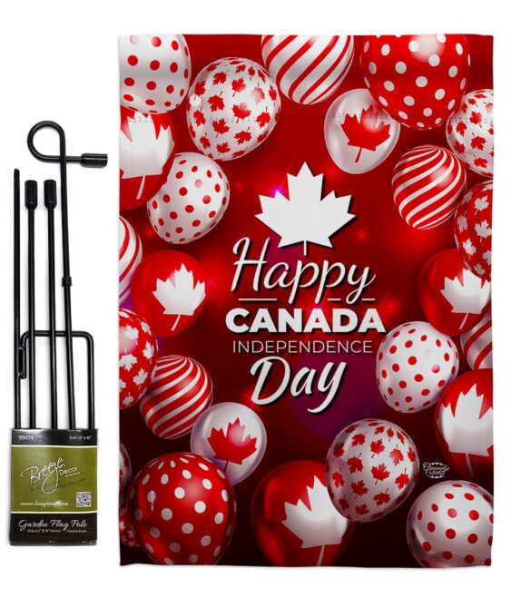 Happy Canada Day - Canada Provinces Flags of the World Vertical Impressions Decorative Flags HG192279 Made In USA - Image 4