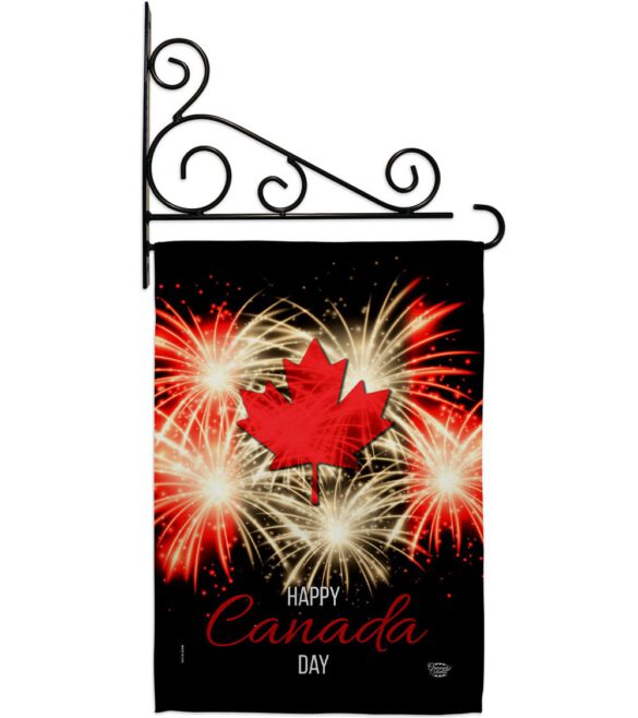Firework Canada Day - Canada Provinces Flags of the World Vertical Impressions Decorative Flags HG192515 Made In USA - Image 8