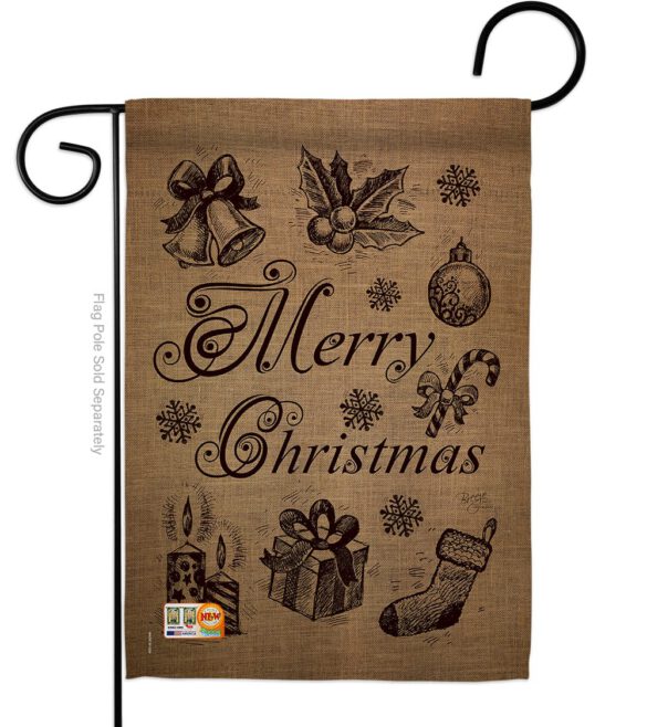 Favorite Things - Christmas Winter Vertical Impressions Decorative Flags HG114107 Made In USA