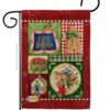 Happy Holiday Gingerbread - Christmas Winter Vertical Impressions Decorative Flags HG114162 Made In USA