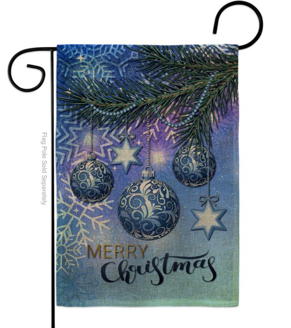 Christmas Ornament - Christmas Winter Vertical Impressions Decorative Flags HG114237 Made In USA - Image 11