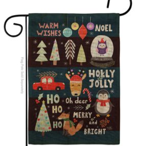 Garden Flag Christmas G114253 B