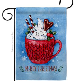 Christmas Coco - Christmas Winter Vertical Impressions Decorative Flags HG114256 Made In USA