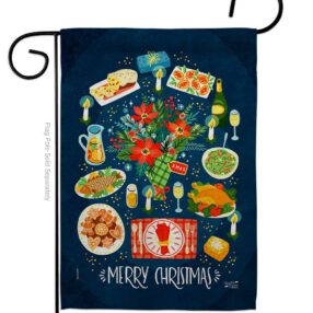 Christmas Festival - Christmas Winter Vertical Impressions Decorative Flags HG130295 Made In USA