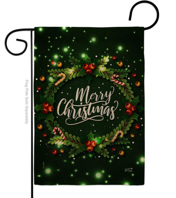 Chirstmas Dreaming - Christmas Winter Vertical Impressions Decorative Flags HG130300 Made In USA - Image 13