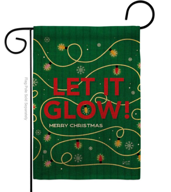 Christmas Glow - Christmas Winter Vertical Impressions Decorative Flags HG130432 Made In USA - Image 22