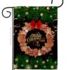 Christmas Wreath - Christmas Winter Vertical Impressions Decorative Flags HG137339 Made In USA