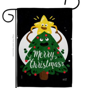 Christmas Buddy - Christmas Winter Vertical Impressions Decorative Flags HG137615 Made In USA