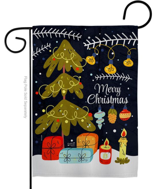 Christmas Vibes - Christmas Winter Vertical Impressions Decorative Flags HG137644 Made In USA