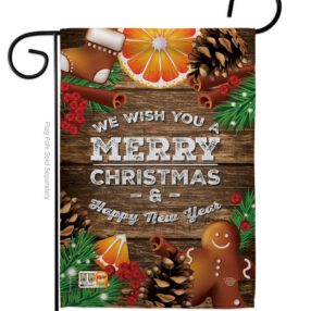 Christmas Spirt - Christmas Winter Vertical Impressions Decorative Flags HG192048 Made In USA