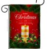 Christmas Candle - Christmas Winter Vertical Impressions Decorative Flags HG192241 Made In USA