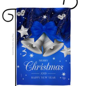 Christmas Bells - Christmas Winter Vertical Impressions Decorative Flags HG192263 Made In USA