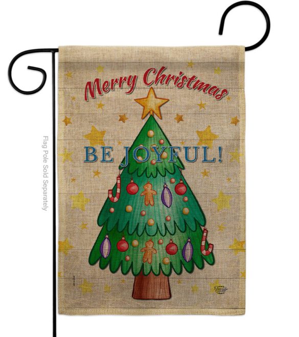 Be Joyful - Christmas Winter Vertical Impressions Decorative Flags HG192296 Made In USA - Image 12