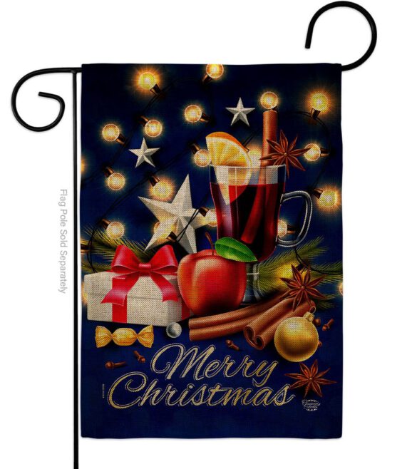 Christmas Wishes - Christmas Winter Vertical Impressions Decorative Flags HG192685 Made In USA - Image 13