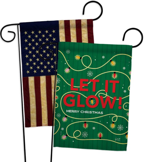Christmas Glow - Christmas Winter Vertical Impressions Decorative Flags HG130432 Made In USA - Image 7