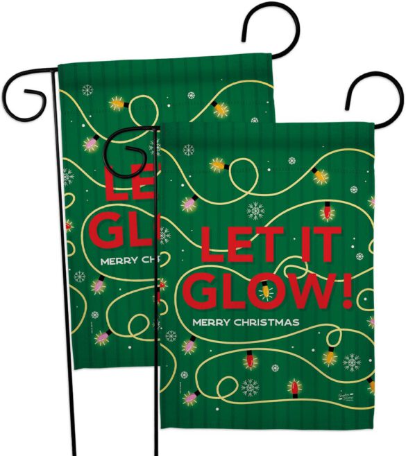 Christmas Glow - Christmas Winter Vertical Impressions Decorative Flags HG130432 Made In USA - Image 11