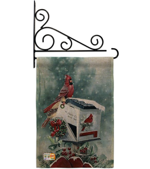 Christmas Cardinals - Christmas Winter Vertical Impressions Decorative Flags HG114096 Made In USA - Image 12