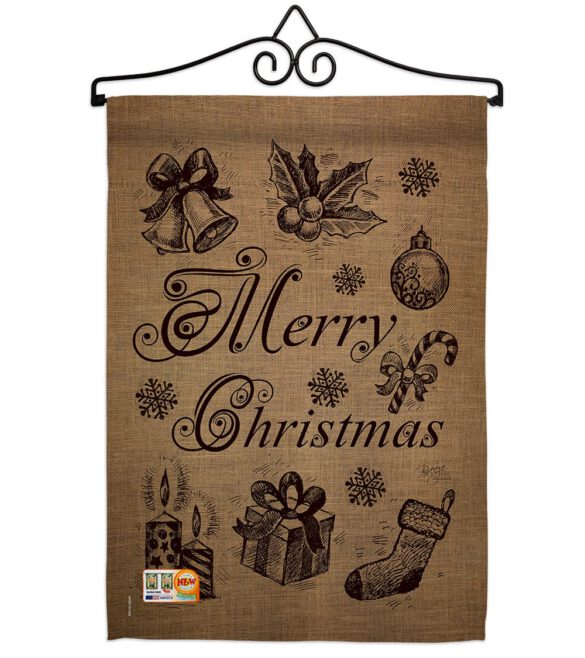 Favorite Things - Christmas Winter Vertical Impressions Decorative Flags HG114107 Made In USA - Image 7