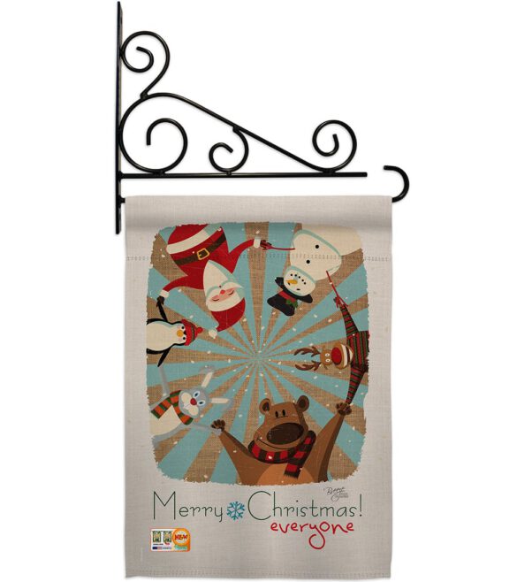 Everyone's Xmas - Christmas Winter Vertical Impressions Decorative Flags HG114109 Made In USA - Image 11