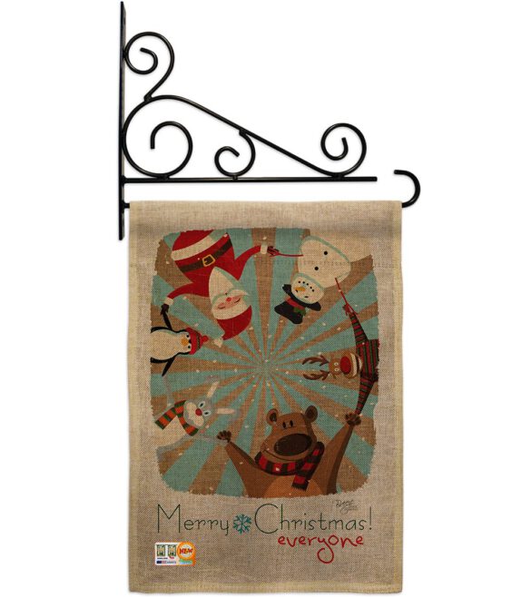 Everyone's Xmas - Christmas Winter Vertical Impressions Decorative Flags HG114109 Made In USA - Image 12