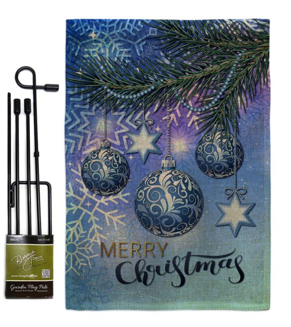 Christmas Ornament - Christmas Winter Vertical Impressions Decorative Flags HG114237 Made In USA - Image 13