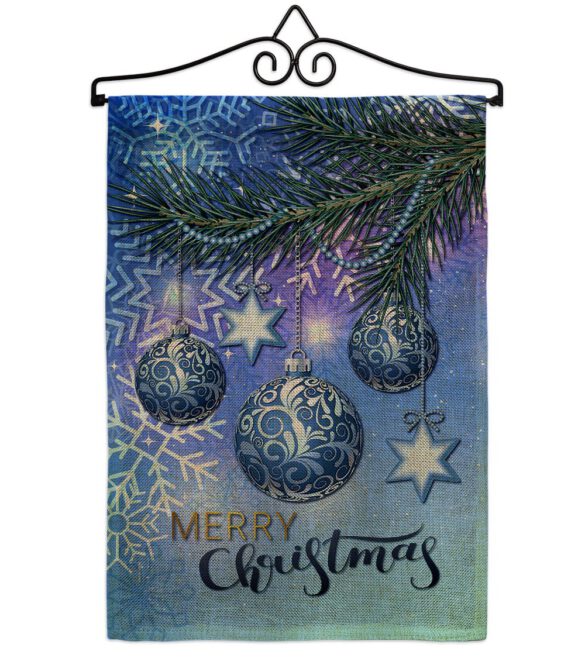 Christmas Ornament - Christmas Winter Vertical Impressions Decorative Flags HG114237 Made In USA - Image 15