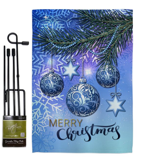 Christmas Ornament - Christmas Winter Vertical Impressions Decorative Flags HG114237 Made In USA - Image 4