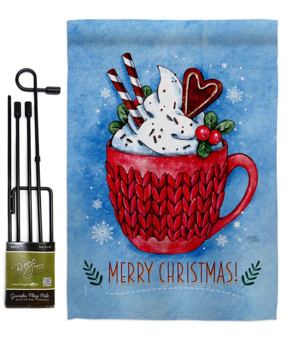 Christmas Coco - Christmas Winter Vertical Impressions Decorative Flags HG114256 Made In USA - Image 4