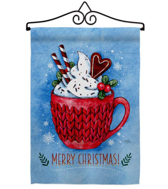 Christmas Coco - Christmas Winter Vertical Impressions Decorative Flags HG114256 Made In USA - Image 7