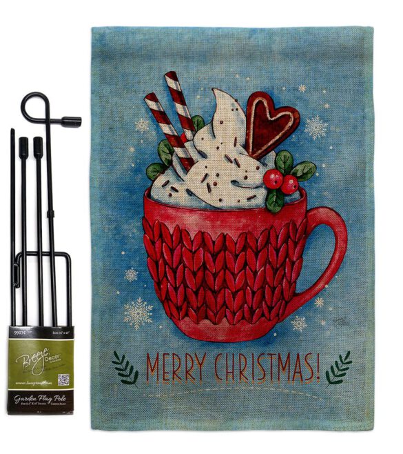 Christmas Coco - Christmas Winter Vertical Impressions Decorative Flags HG114256 Made In USA - Image 16