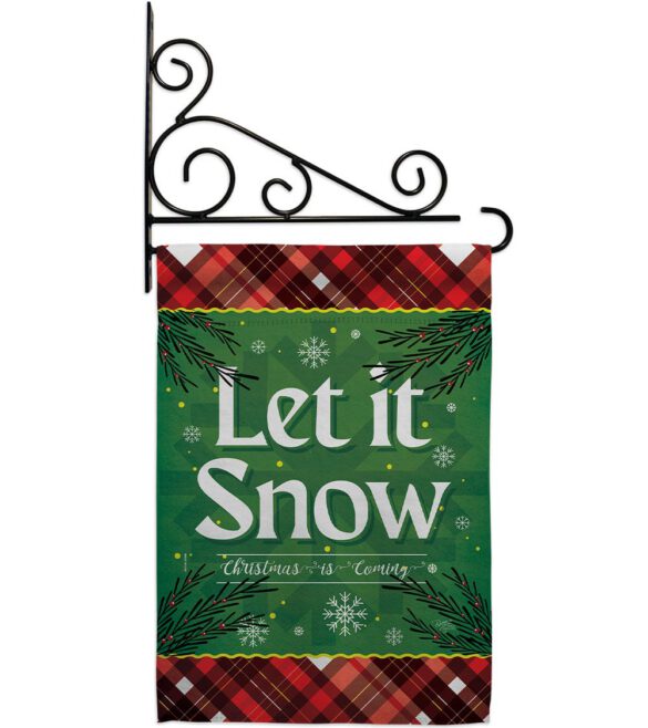 Christmas Snow - Christmas Winter Vertical Impressions Decorative Flags HG120281 Made In USA - Image 17