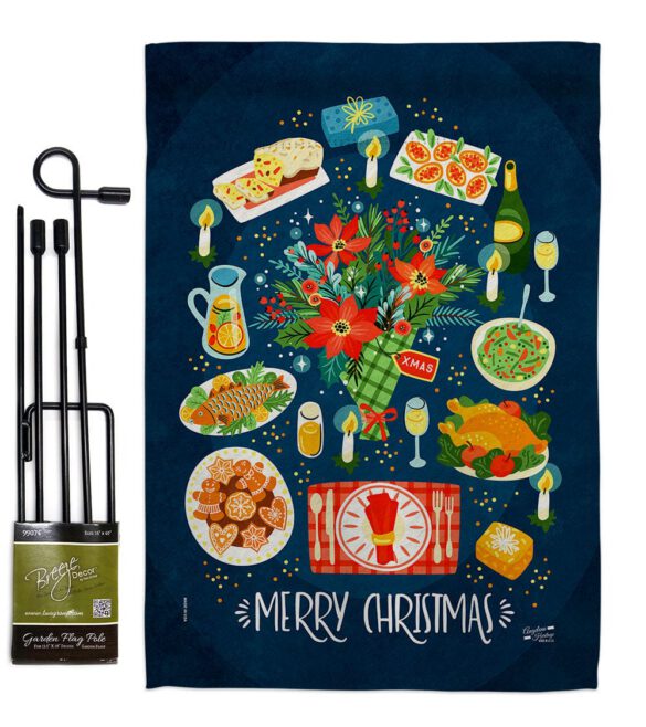 Christmas Festival - Christmas Winter Vertical Impressions Decorative Flags HG130295 Made In USA - Image 4