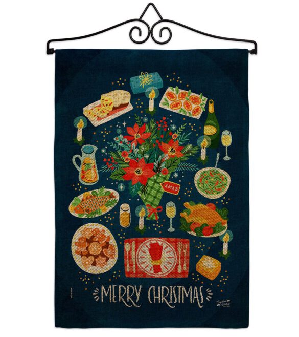 Christmas Festival - Christmas Winter Vertical Impressions Decorative Flags HG130295 Made In USA - Image 19