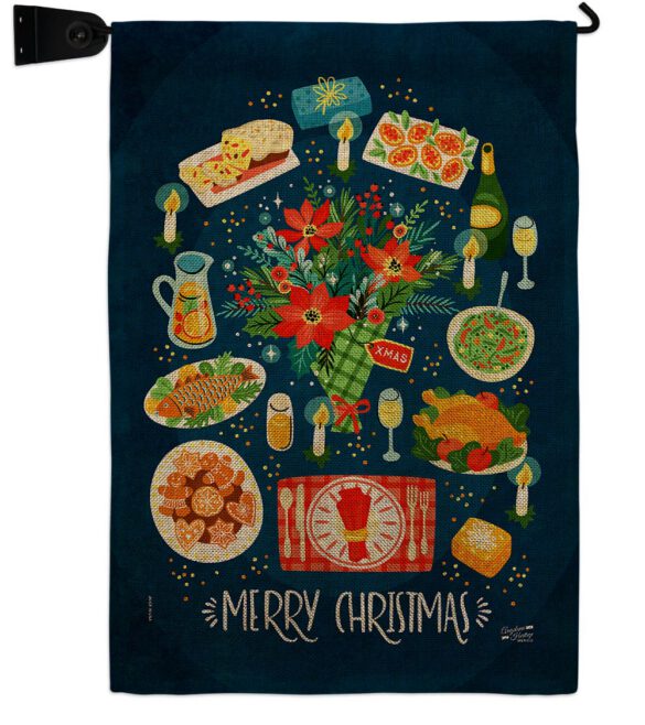 Christmas Festival - Christmas Winter Vertical Impressions Decorative Flags HG130295 Made In USA - Image 21