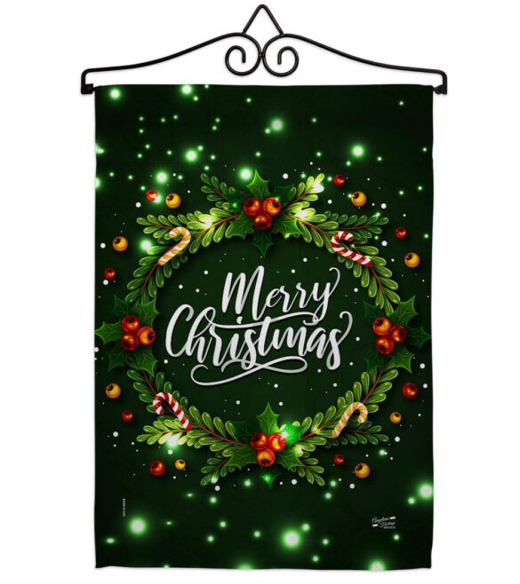 Chirstmas Dreaming - Christmas Winter Vertical Impressions Decorative Flags HG130300 Made In USA - Image 7