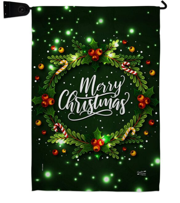 Chirstmas Dreaming - Christmas Winter Vertical Impressions Decorative Flags HG130300 Made In USA - Image 9