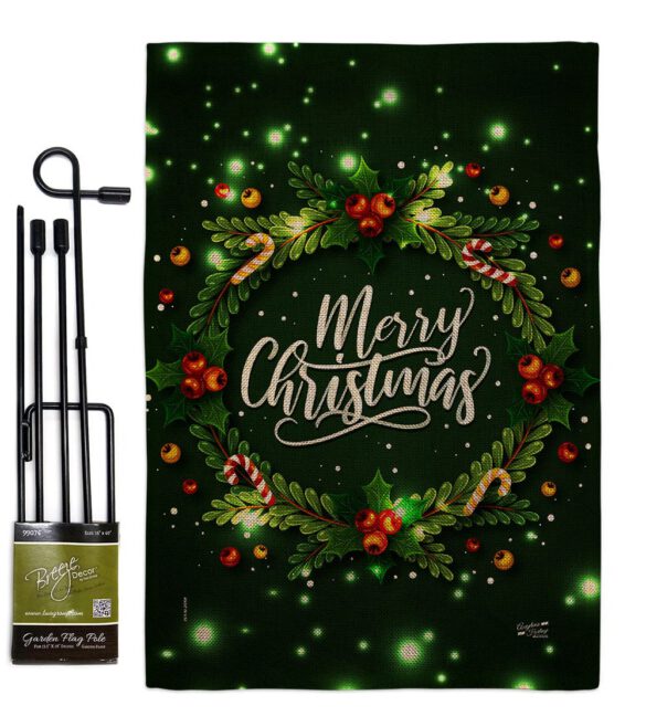 Chirstmas Dreaming - Christmas Winter Vertical Impressions Decorative Flags HG130300 Made In USA - Image 16