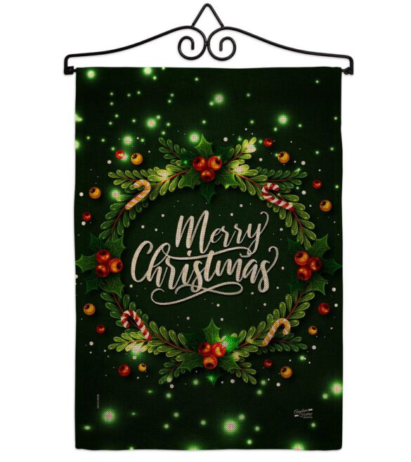 Chirstmas Dreaming - Christmas Winter Vertical Impressions Decorative Flags HG130300 Made In USA - Image 19