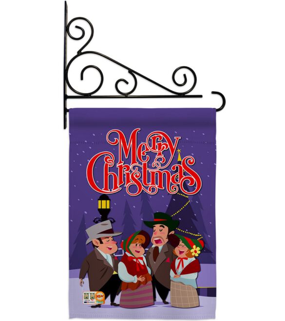 Christmas Carol - Christmas Winter Vertical Impressions Decorative Flags HG137101 Made In USA - Image 11